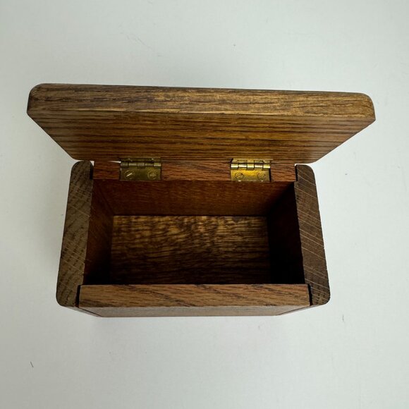 Vintage Wooden Trinket Box - Picture 3 of 7